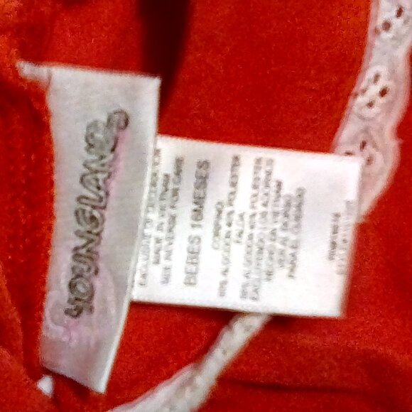 Youngland red & white lady bug gingham Dress 18m - Picture 4 of 6